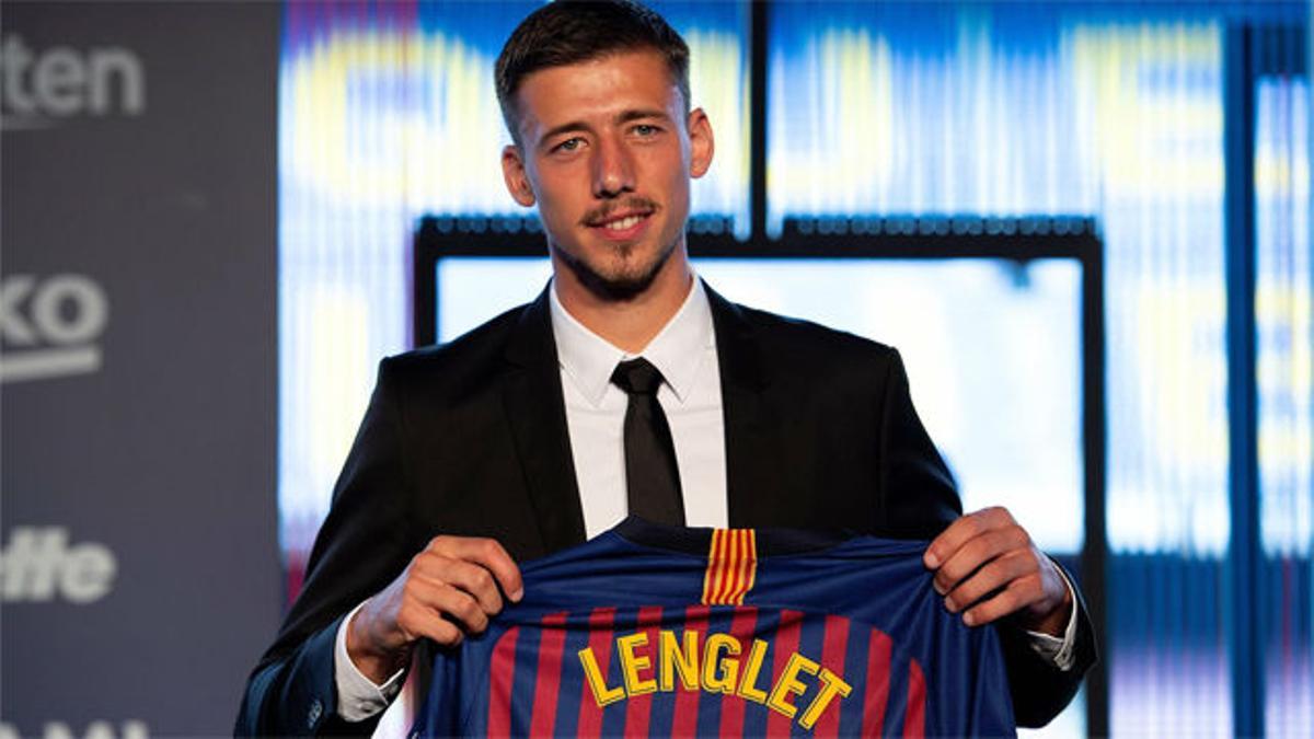 Lenglet cumple el sueño que tenía desde niño