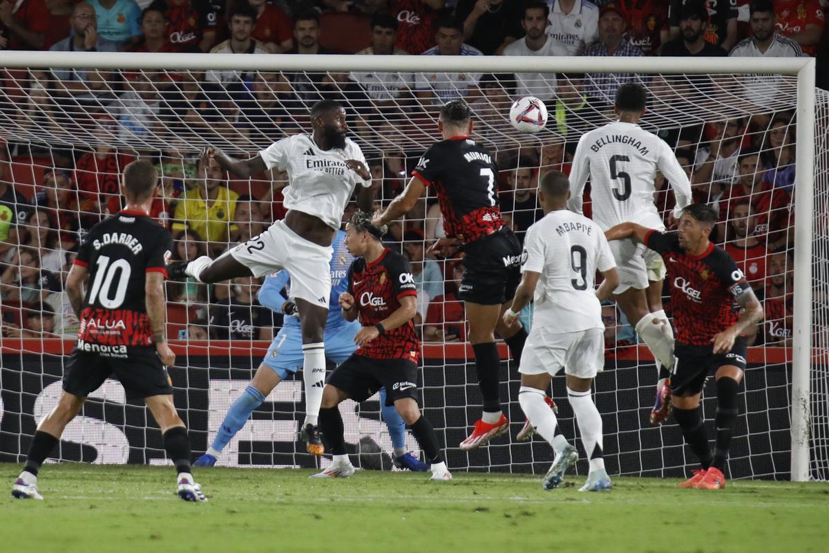 Empate ante el Real Madrid de Mbappé en el debut en Liga. Empate ante el Real Madrid de Mbappé en el debut en Liga.