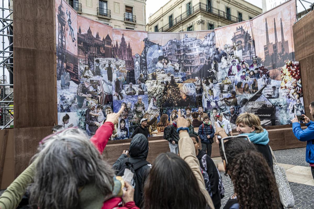 El pessebre de Barcelona obre al públic