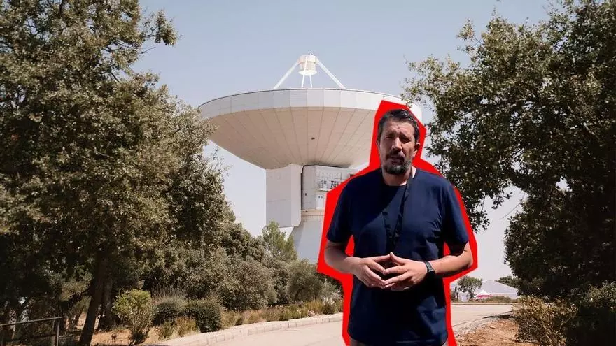 A PIE DE CALLE | Roberto Bécares, el eclipse desde el Observatorio de Yebes