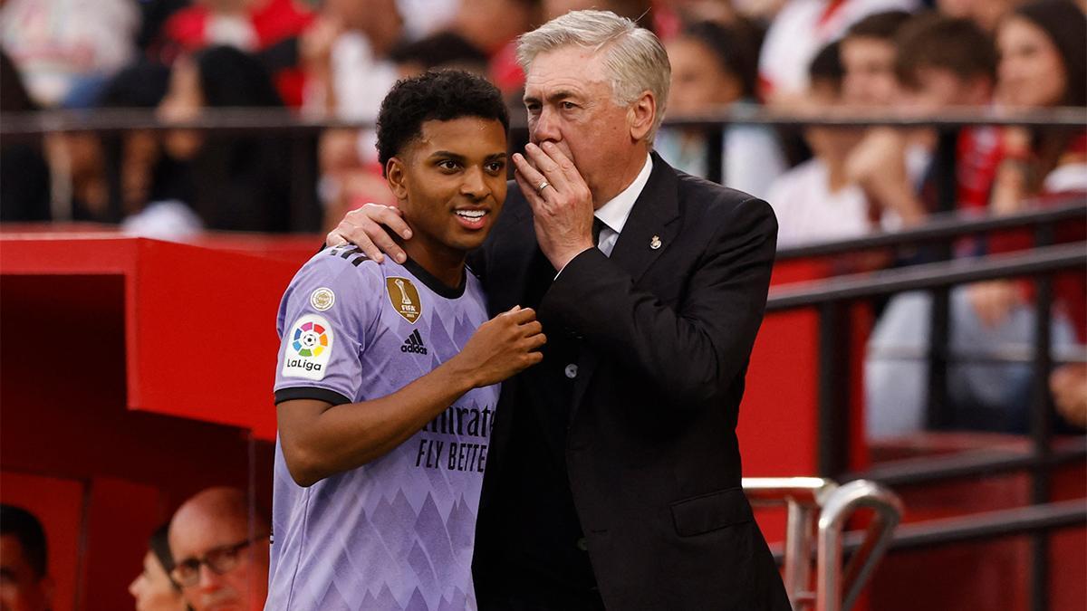 Ancelotti: Rodrygo quería marcar un hat-trick y yo le he dicho que no quería encajar