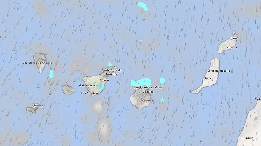 La Aemet actualiza la previsión del tiempo en Tenerife para este miércoles: habrá lluvia débil y temperaturas sin cambios