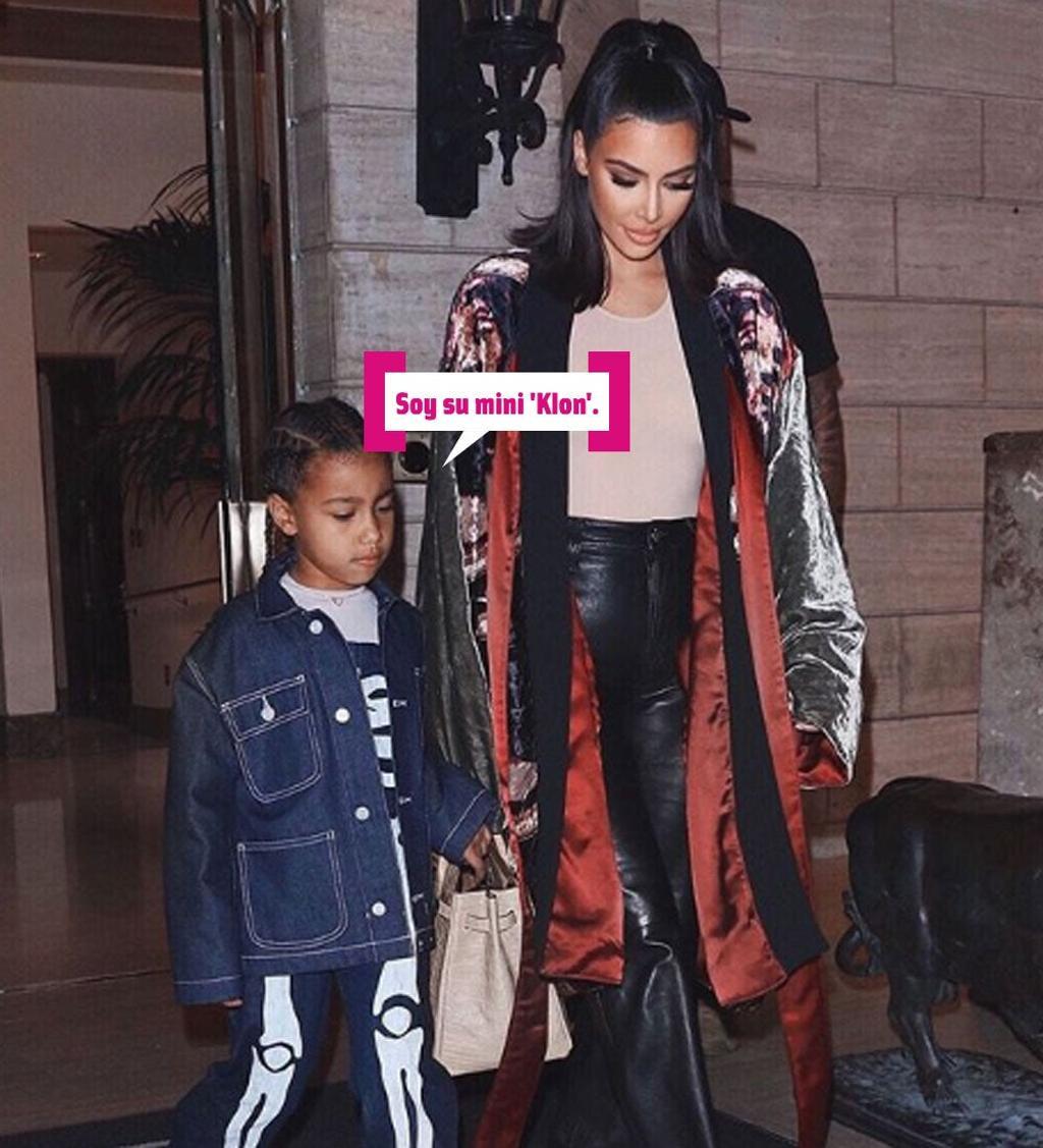 Kim Kardashian y North West