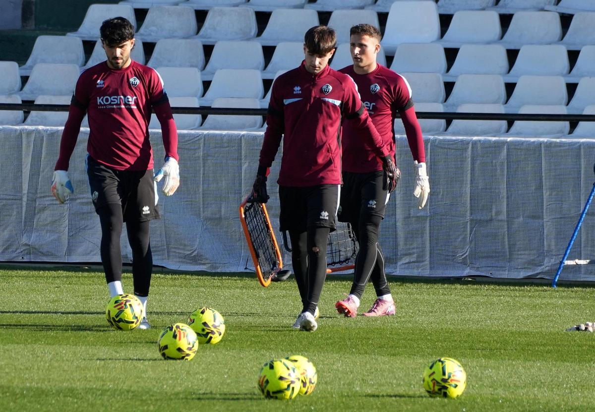 Galería | El entrenamiento del CD Castellón en imágenes, con el Leganés entre ceja y ceja