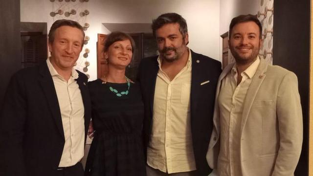 Borja Martín, Maya Stan, Joan Arnau y Pep Ferreiro.
