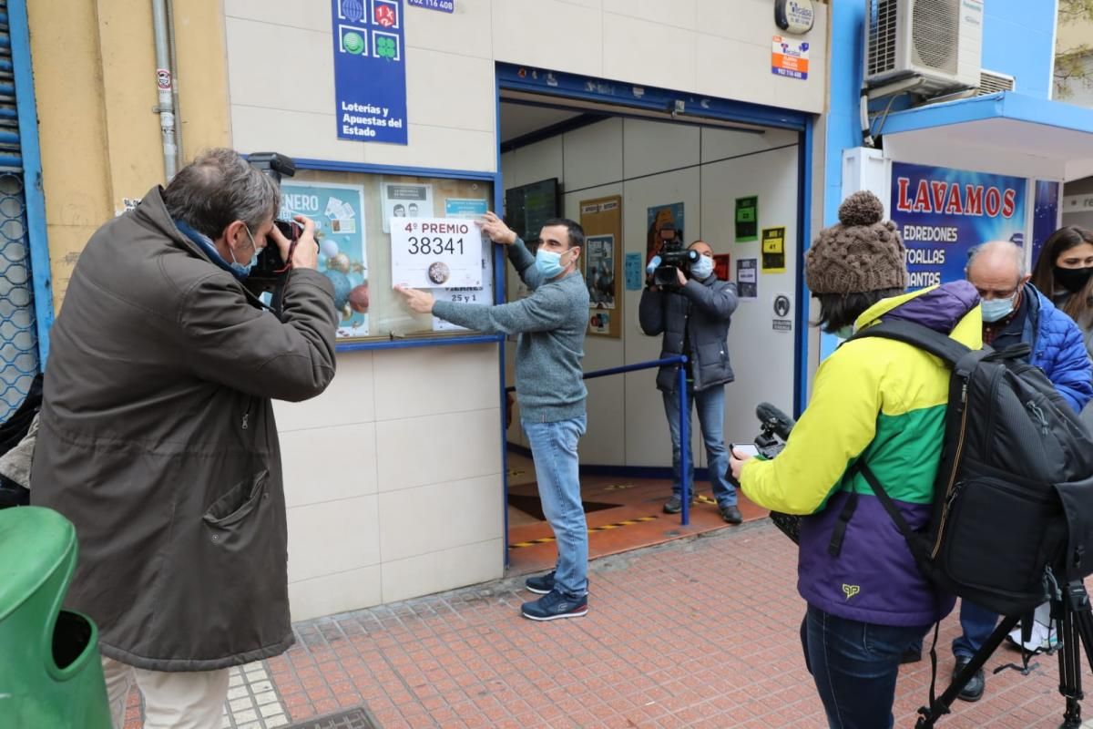 La Lotería de Navidad reparte suerte en Aragón