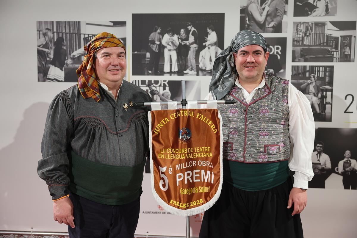 Los ganadores del Teatre Faller 2026 Los ganadores del Teatre Faller 2026