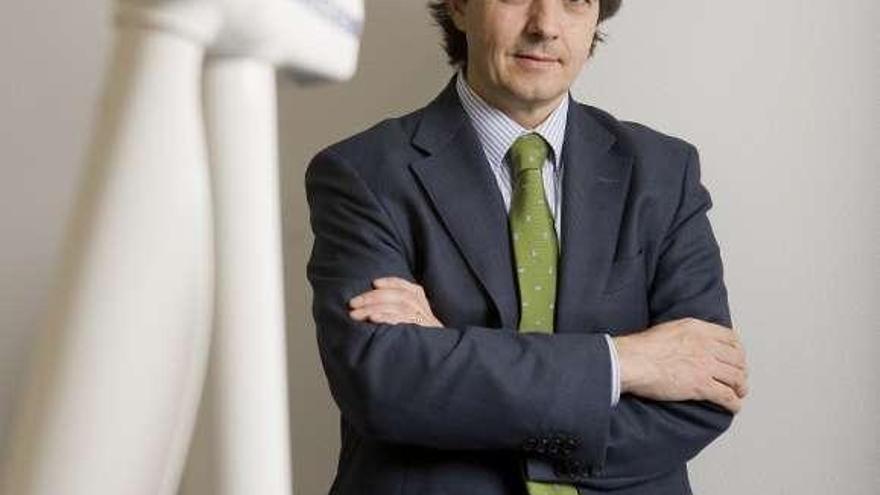 El responsable de Vestas Iberia, Miguel Picardo. / la opinión