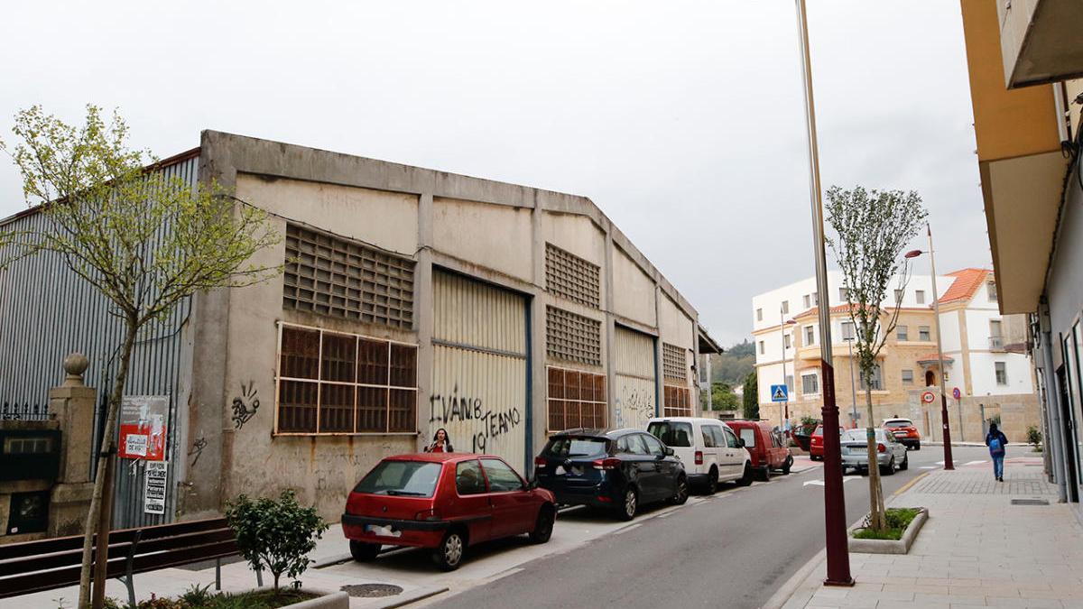 Vista de la calle Doutor Cadaval en Vigo