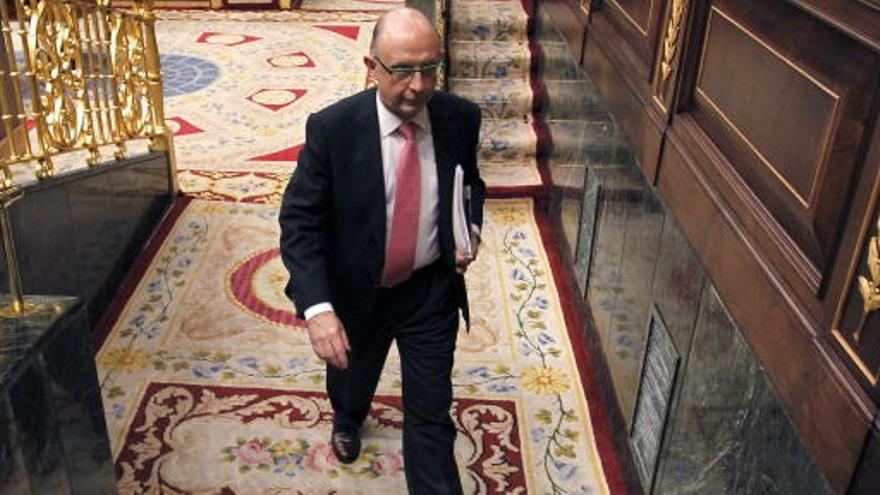 Montoro, en el hemiciclo.