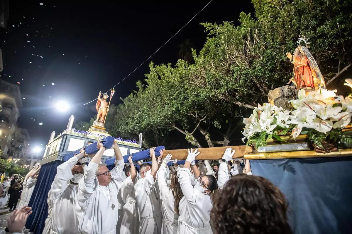 Santo Encuentro entre el Salvador Resucitado y la Dolorosa