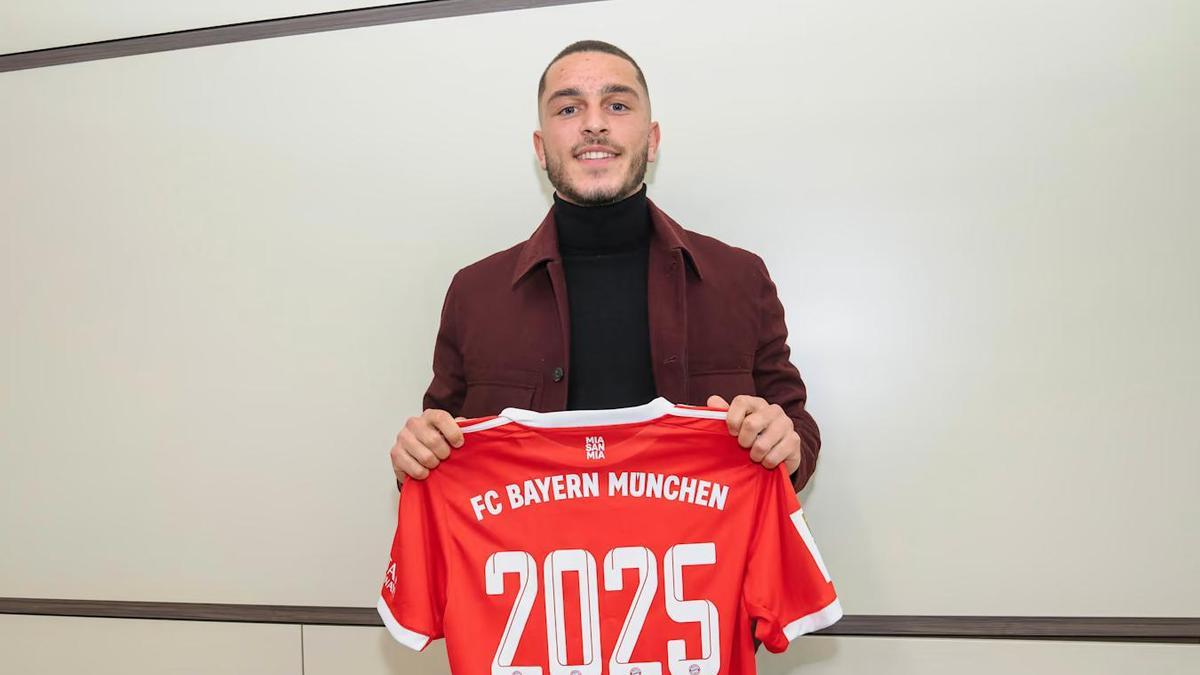 Arijon Ibrahimovic renovó con el Bayern hasta 2025