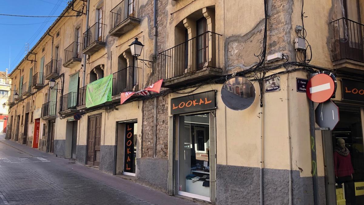 Edifici que l'Ajuntament de Sallent cedirà a la Generalitat