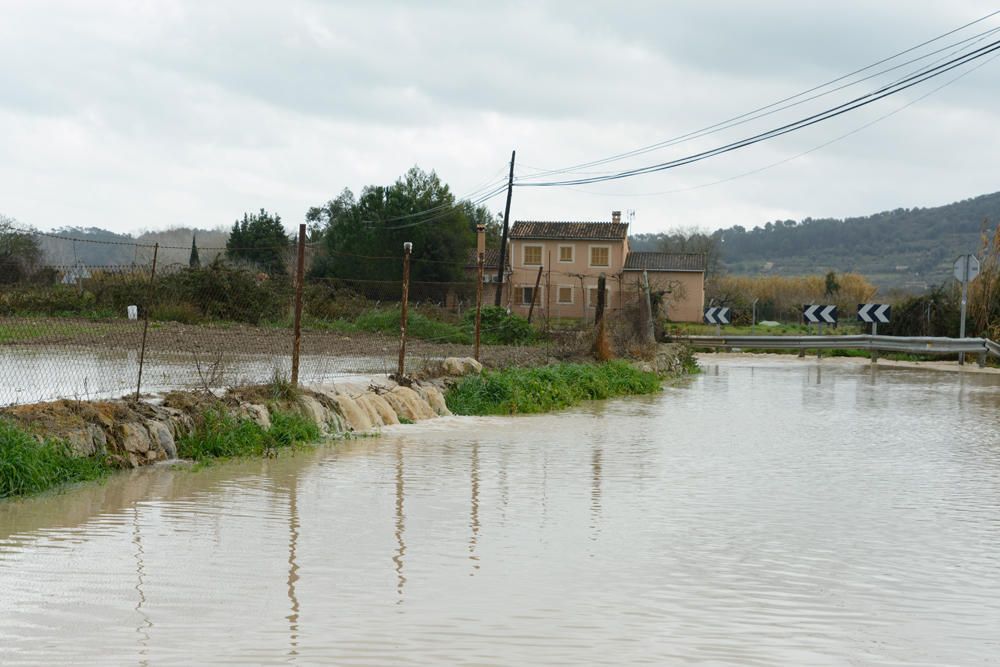Überschwemmung Mallorca Januar 2017