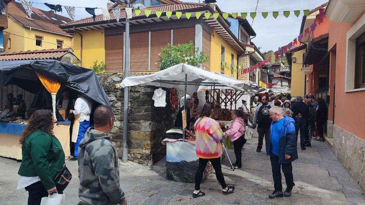 Ambiente en el prau durante la procesión
