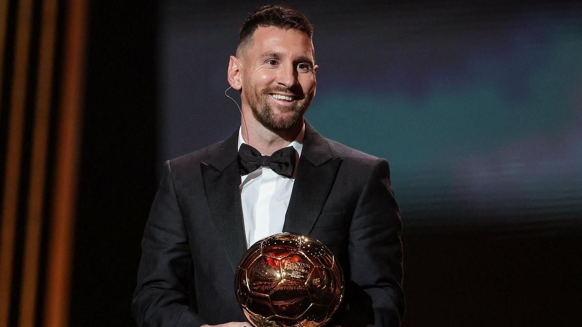 Messi, balón de oro.