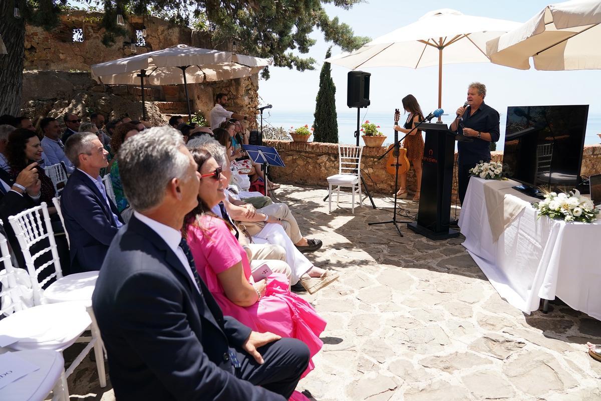 El periodista y escritor Juan Luis Cano también intervino en la presentación de la Fundación Aula del Mar Mediterráneo.