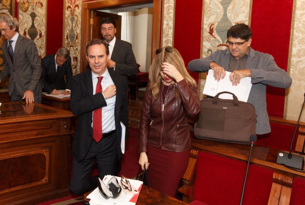 Pleno en el Ayuntamiento de Alicante