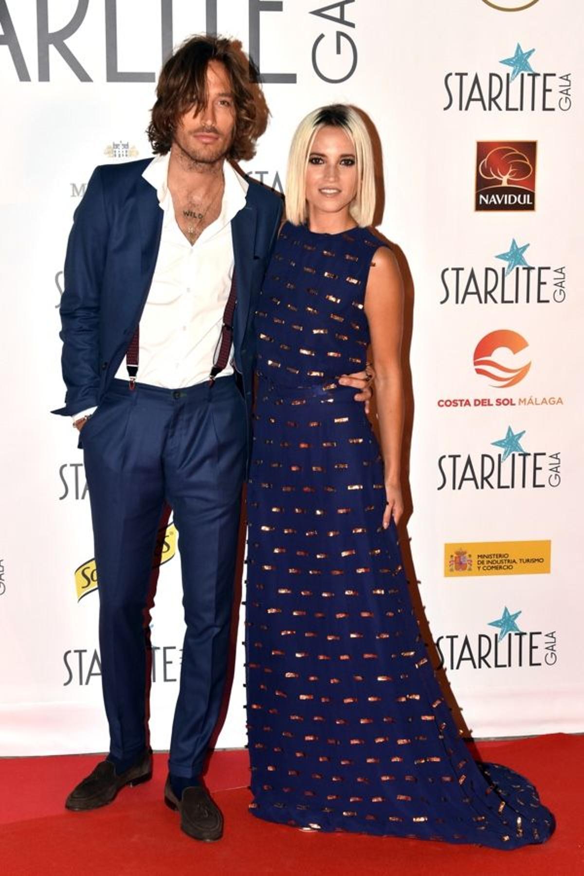 Ana Fernández y Adrián Roma en la gala Starlite 2017