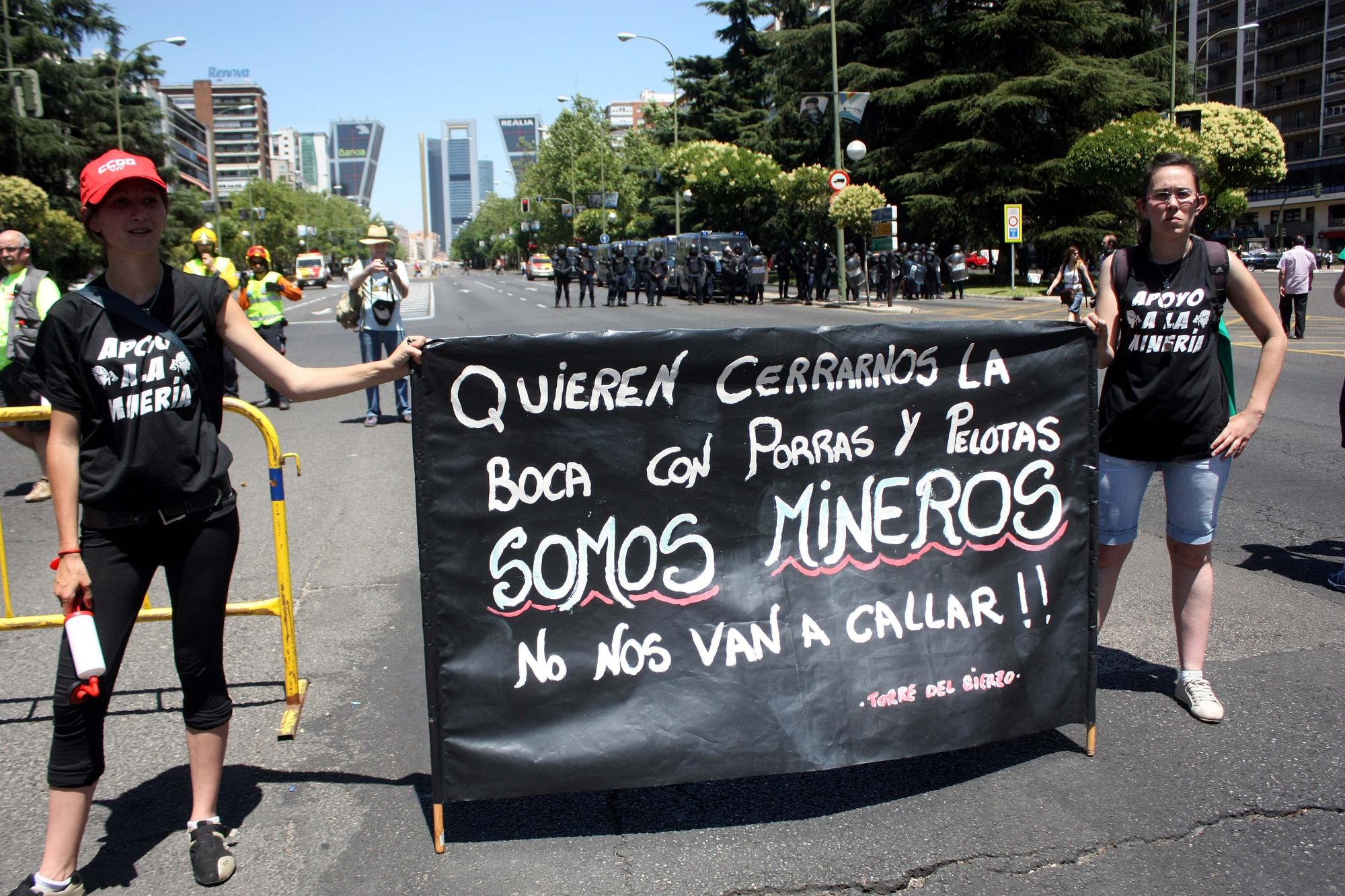 ¿Te acuerdas de la última gran huelga de la minería? Fue hace ya diez años: aquí están las imágenes que la recuerdan