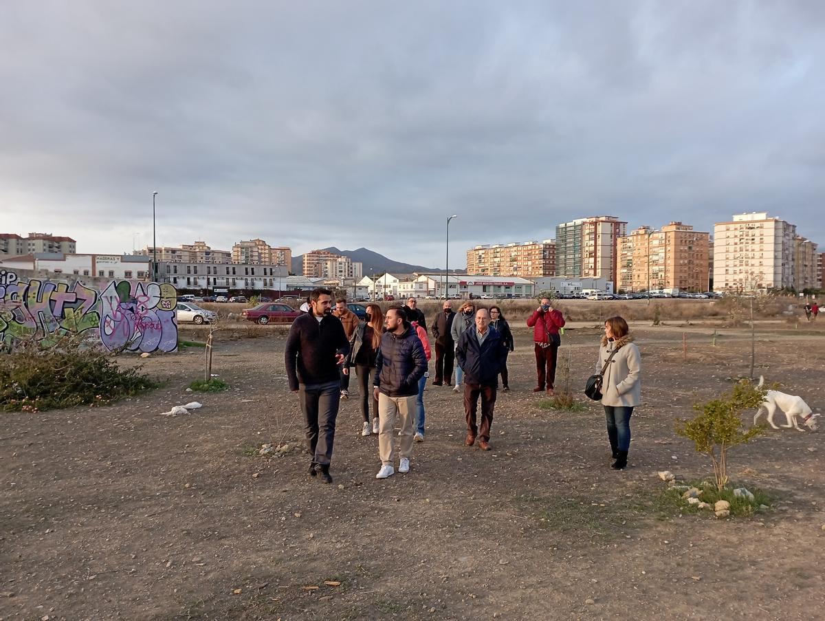 En la zona de los terrenos de Repsol próxima al Camino de San Rafael.