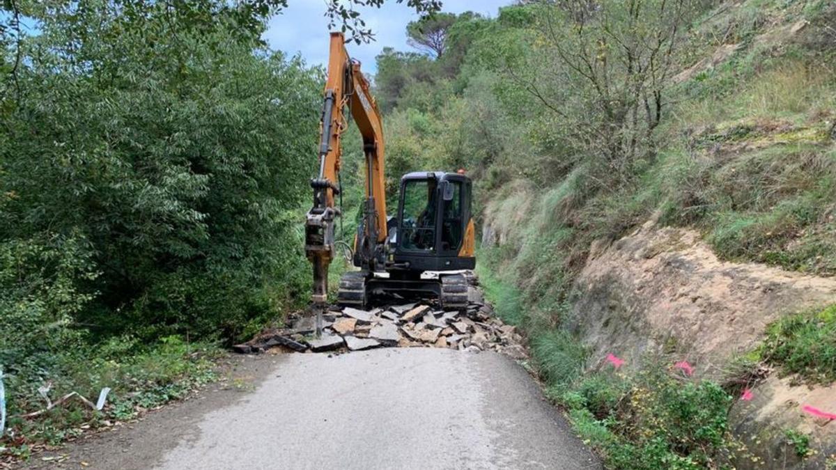 Tallat el camí de la font de l’Ermita de Gironella per millores | AJ. DE GIRONELLA