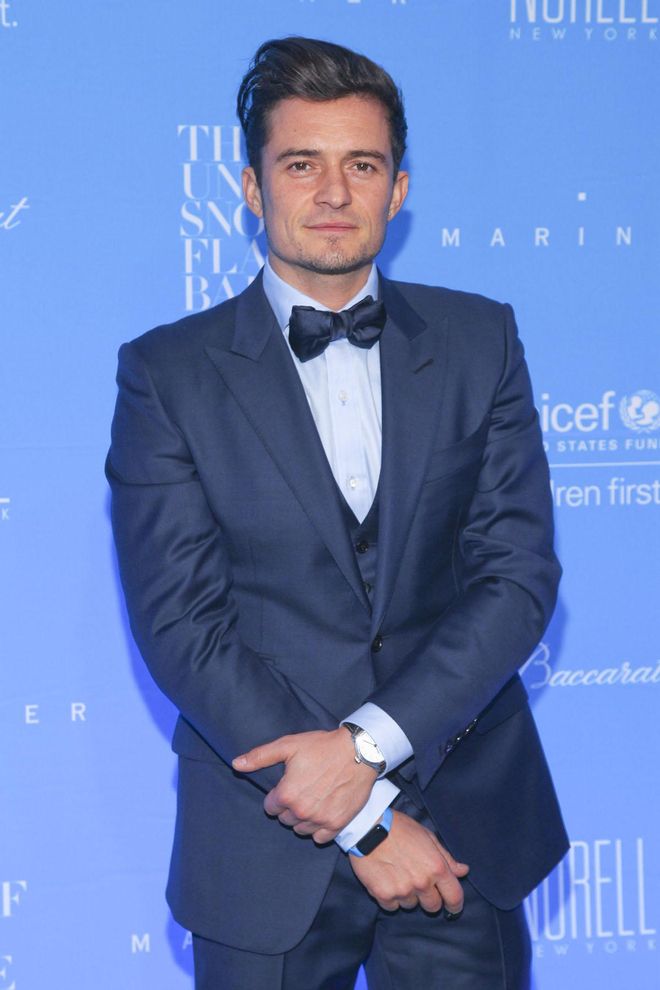 Orlando Bloom en un acto benéfico de Unicef en Nueva York