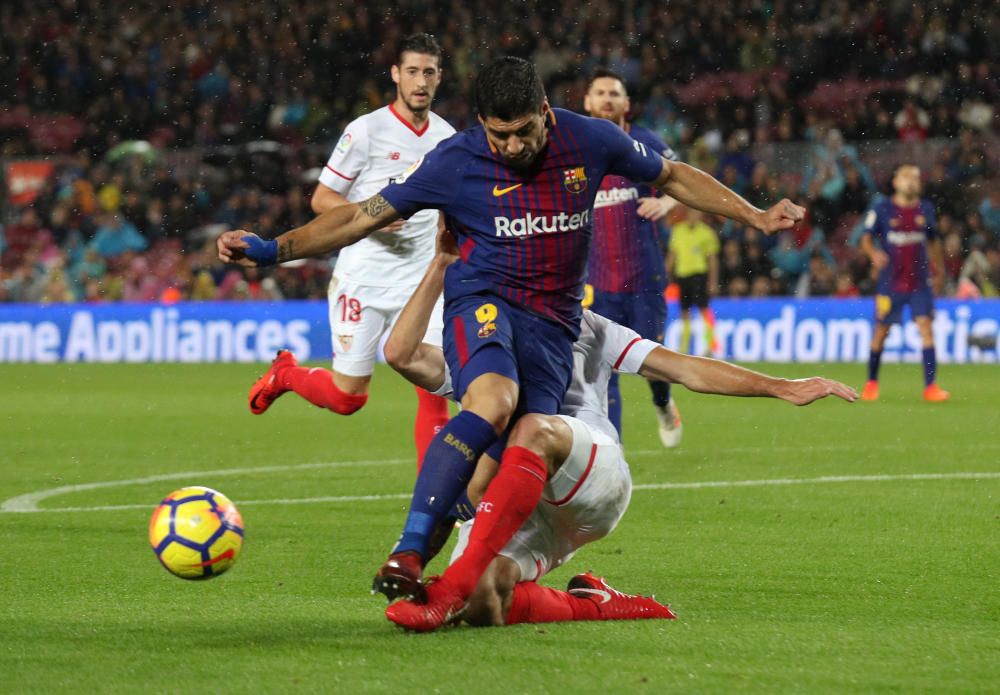 Las imágenes del Barcelona - Sevilla