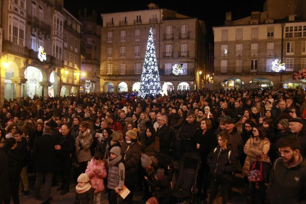 Ourense enciende la Navidad