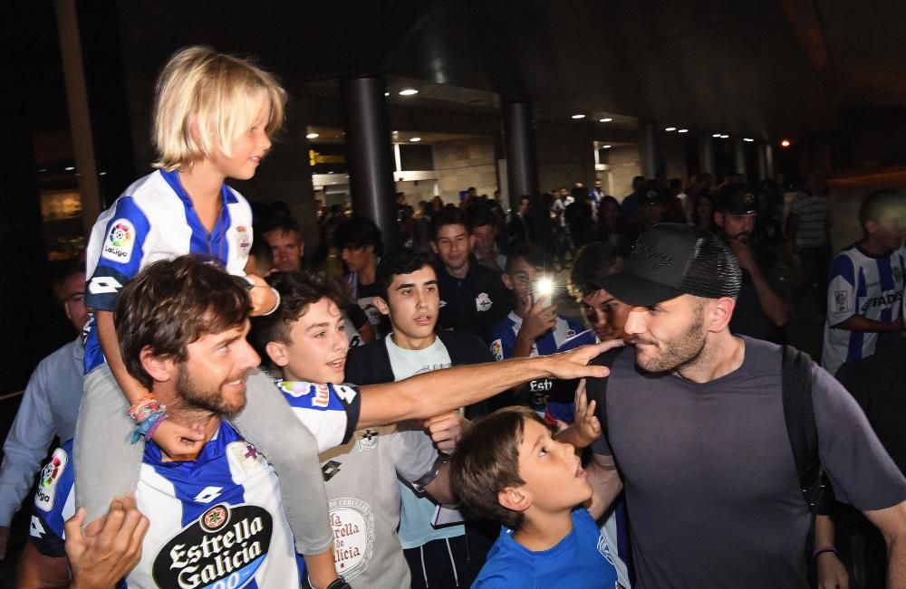 Lucas Pérez ya está en A Coruña