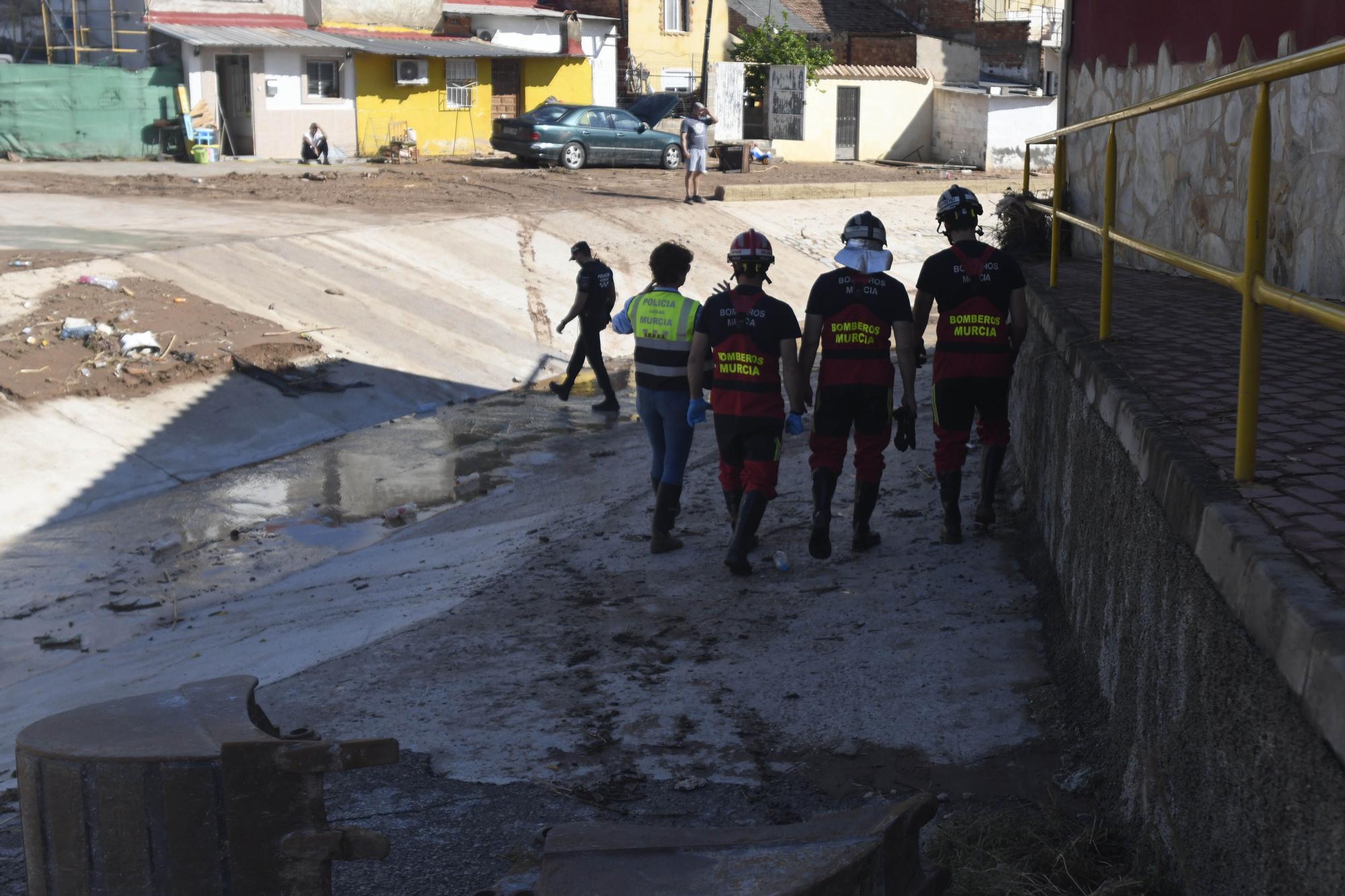 Los estragos del temporal en Javalí Viejo, en imágenes