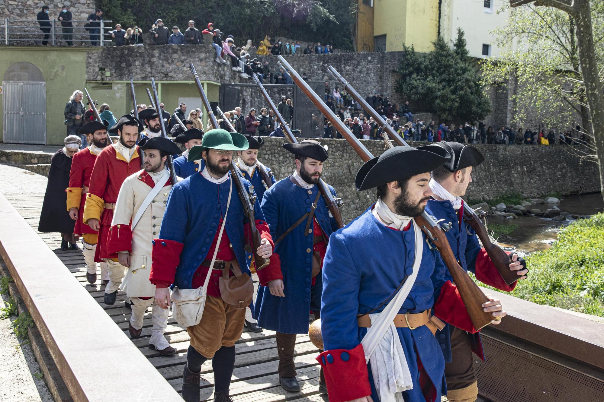 Arbúcies reviu el Combat del segle XVIII