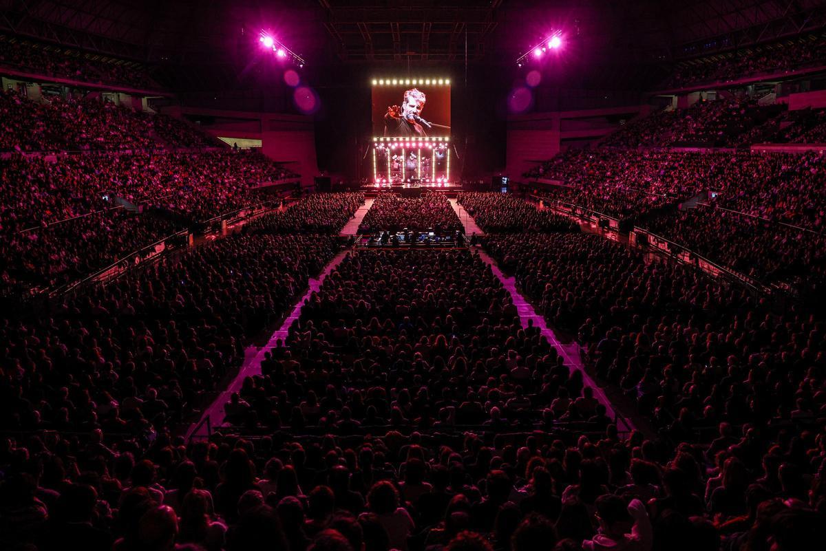 El concert de Joan Dausà al Palau Sant Jordi, el gener del 2024.