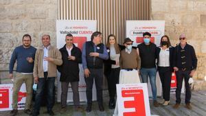  Acto de la España Vaciada en Medina del Campo (Valladolid).