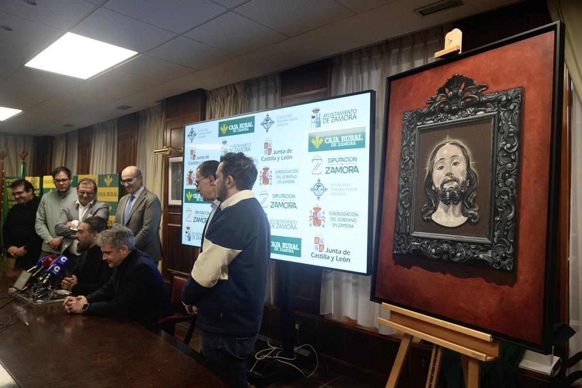 Cartel semana Santa presentación Caja Rural de Zamora Junta pro semana santa