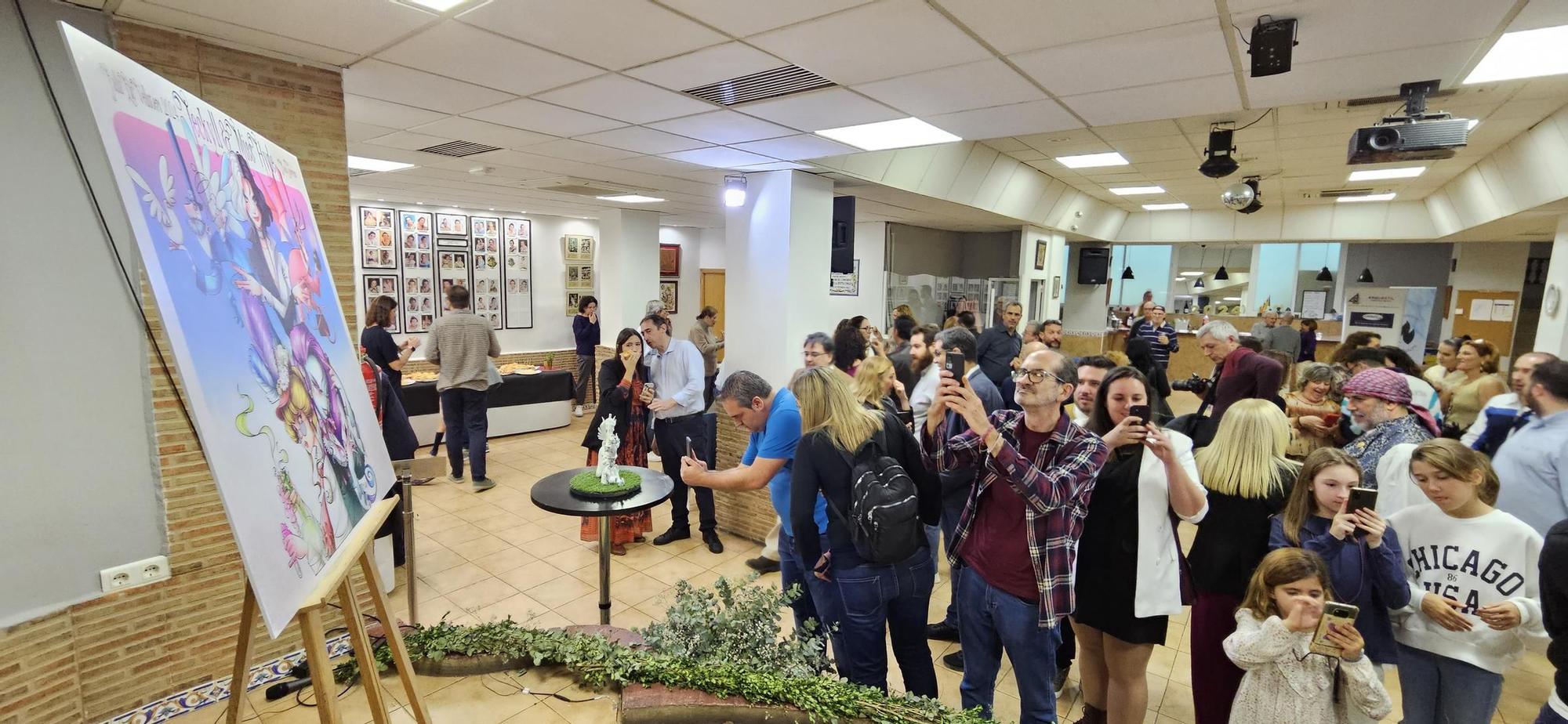 Presentación de los bocetos de la falla Avenida del Oeste