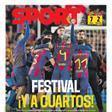 La portada de SPORT