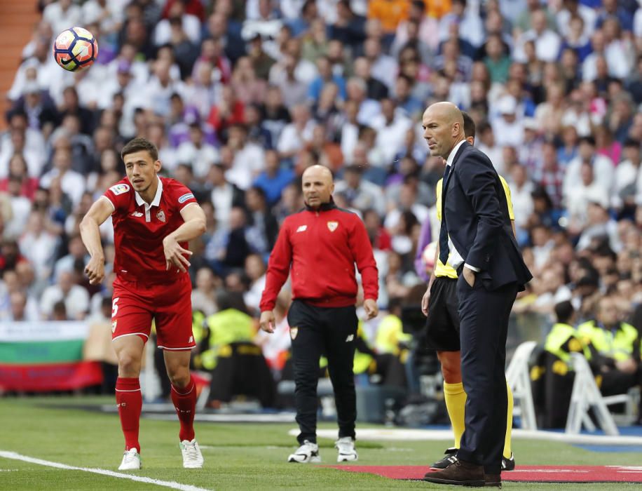 Real Madrid-Sevilla, en imágenes.