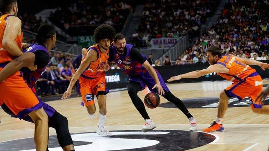 Mirotic mete al Barça en la final ante el Valencia Basket (71-65)