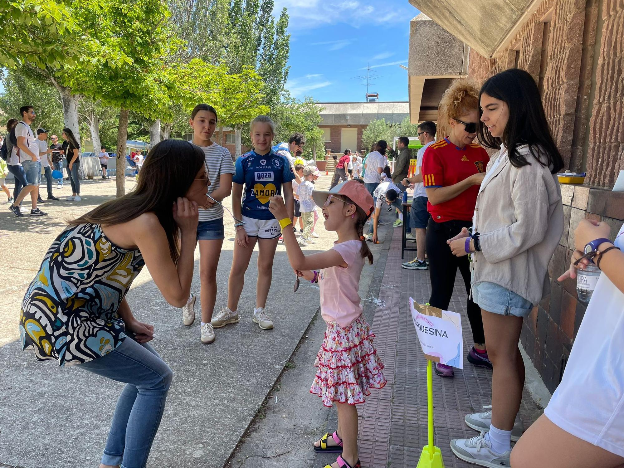 Fiesta de fin de curso en el colegio Corazón de María de Zamora