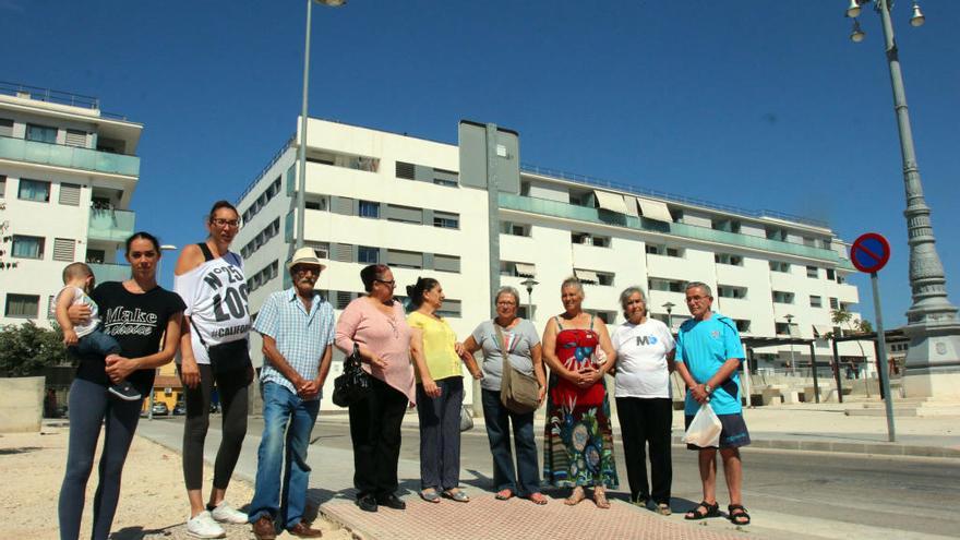 Junto al Sonajero, el símbolo del barrio.