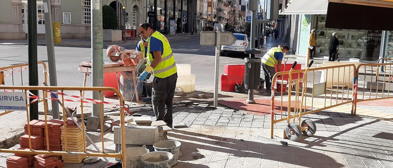 Uno de los lotes de los que ahora se ultima la adjudicación es el de la habilitación de pasos adaptados en Vila-real.