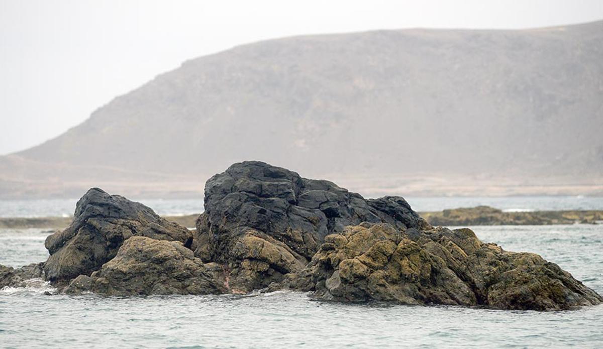 La peña la Vieja en Las Canteras.