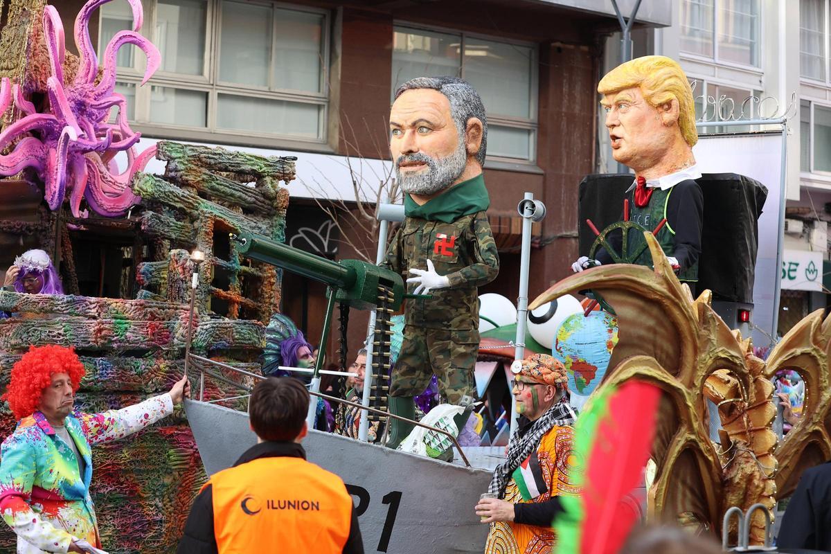 Imágenes del sábado de Carnaval en A Coruña
