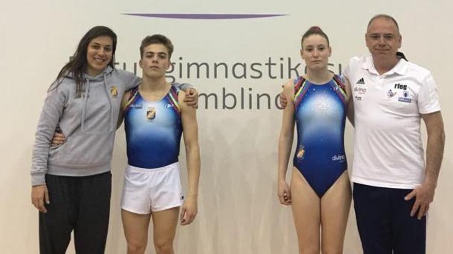 Marina Chavarria i Robert Vilarasau obtenen plaça per als Jocs Olímpics de la Joventut