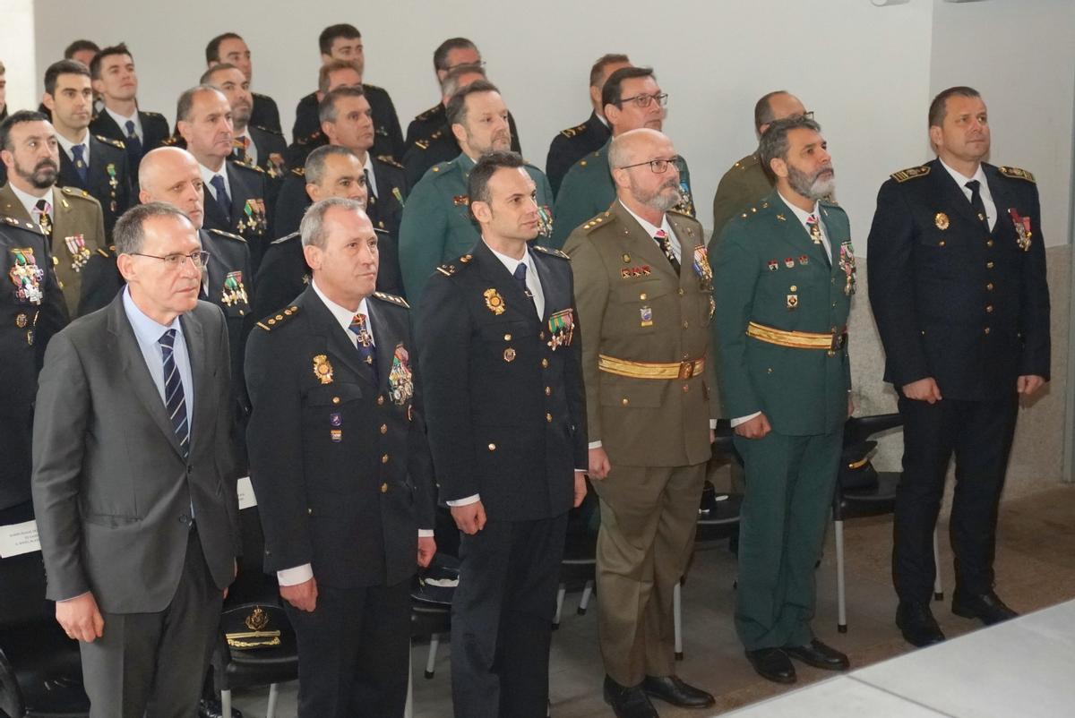 GALERÍA | Homenaje a la Policía de Fronteras en Alcañices