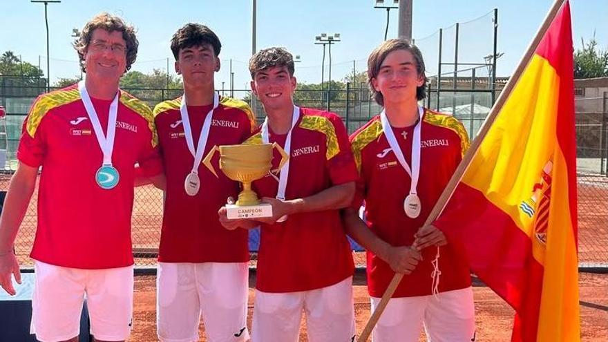 España conquista en València la fase clasificatoria europea de la Junior Davis Cup sub-16