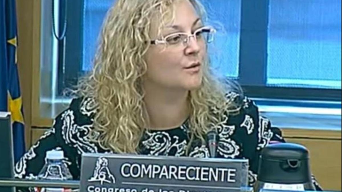 María Sevilla, dirigente de la asociación Infancia Libre