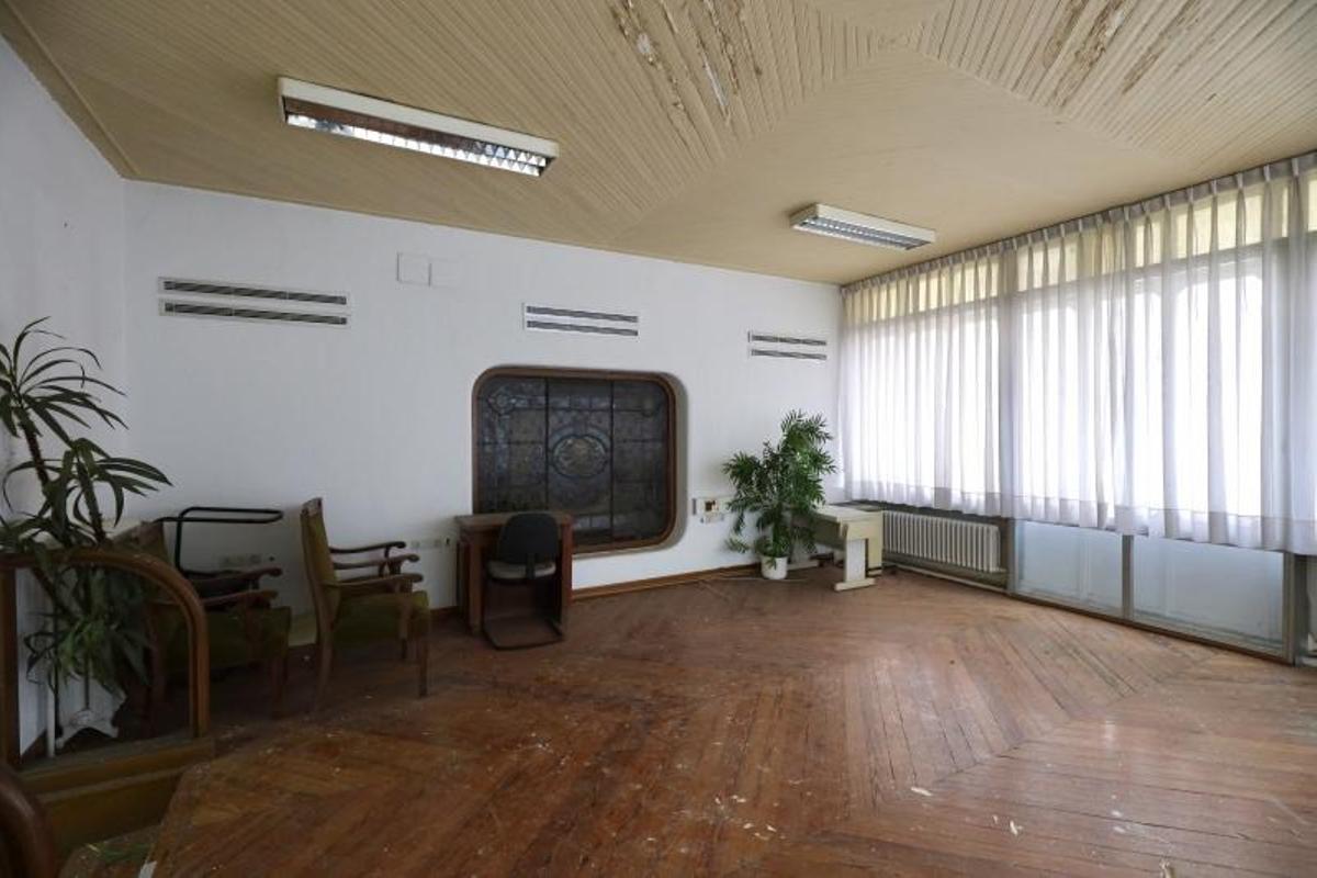 Interior del antiguo Tribunal de Menores.