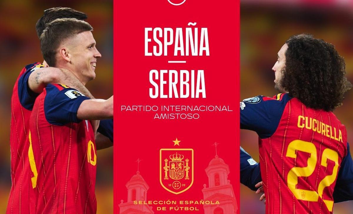 El España-Serbia se jugará este viernes 27 de marzo en el Estadio de la Cerámica.